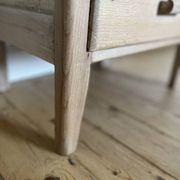 Chiffonnier vintage en pin brut – 5 tiroirs