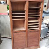 Art Deco period double curtain filing cabinet