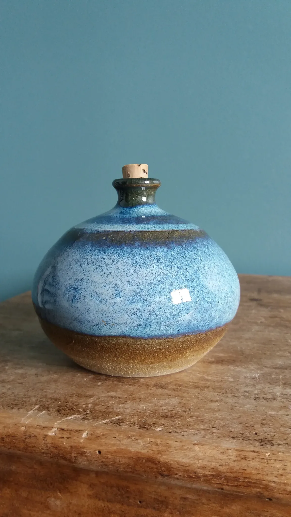 Vase soliflore en céramique de style scandinave