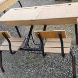 Double schoolboy desk