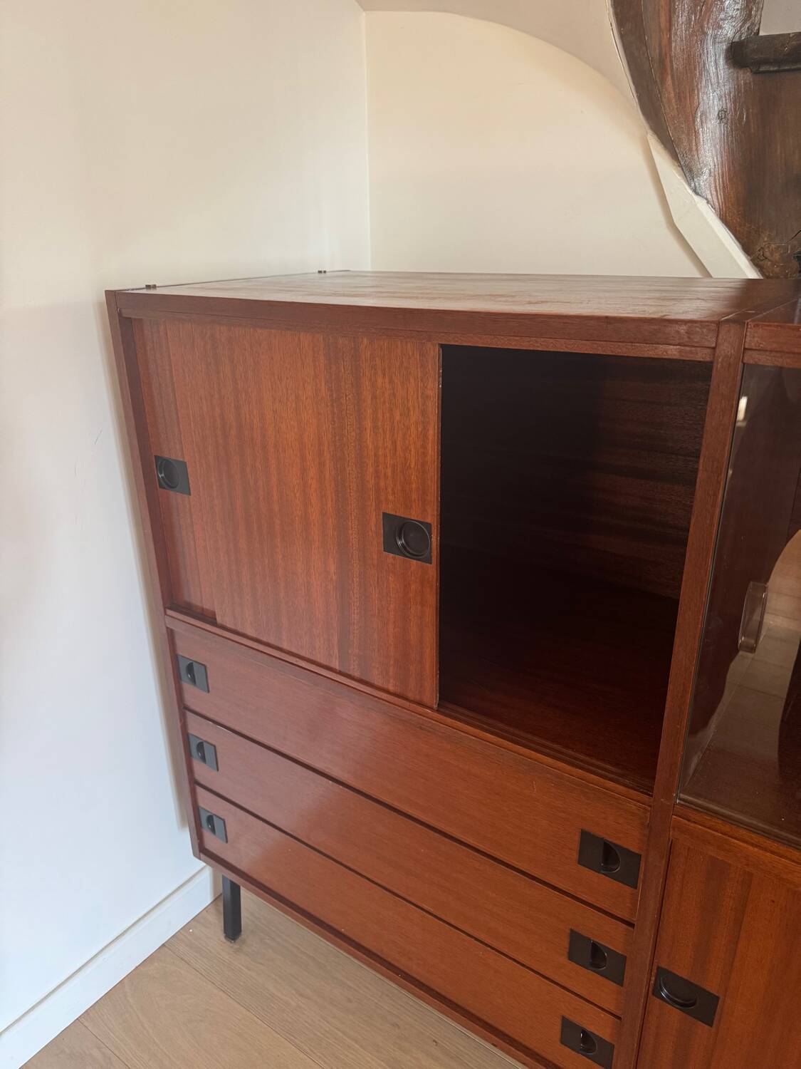 Display cabinet by René Jean Caillette