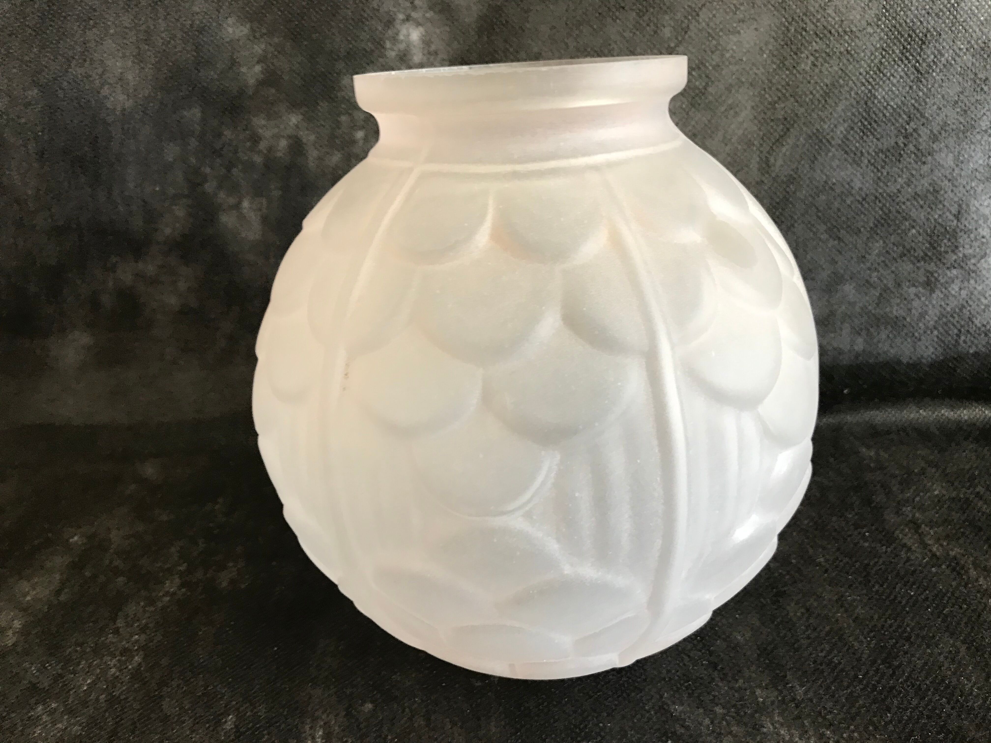 Vase boule made in France