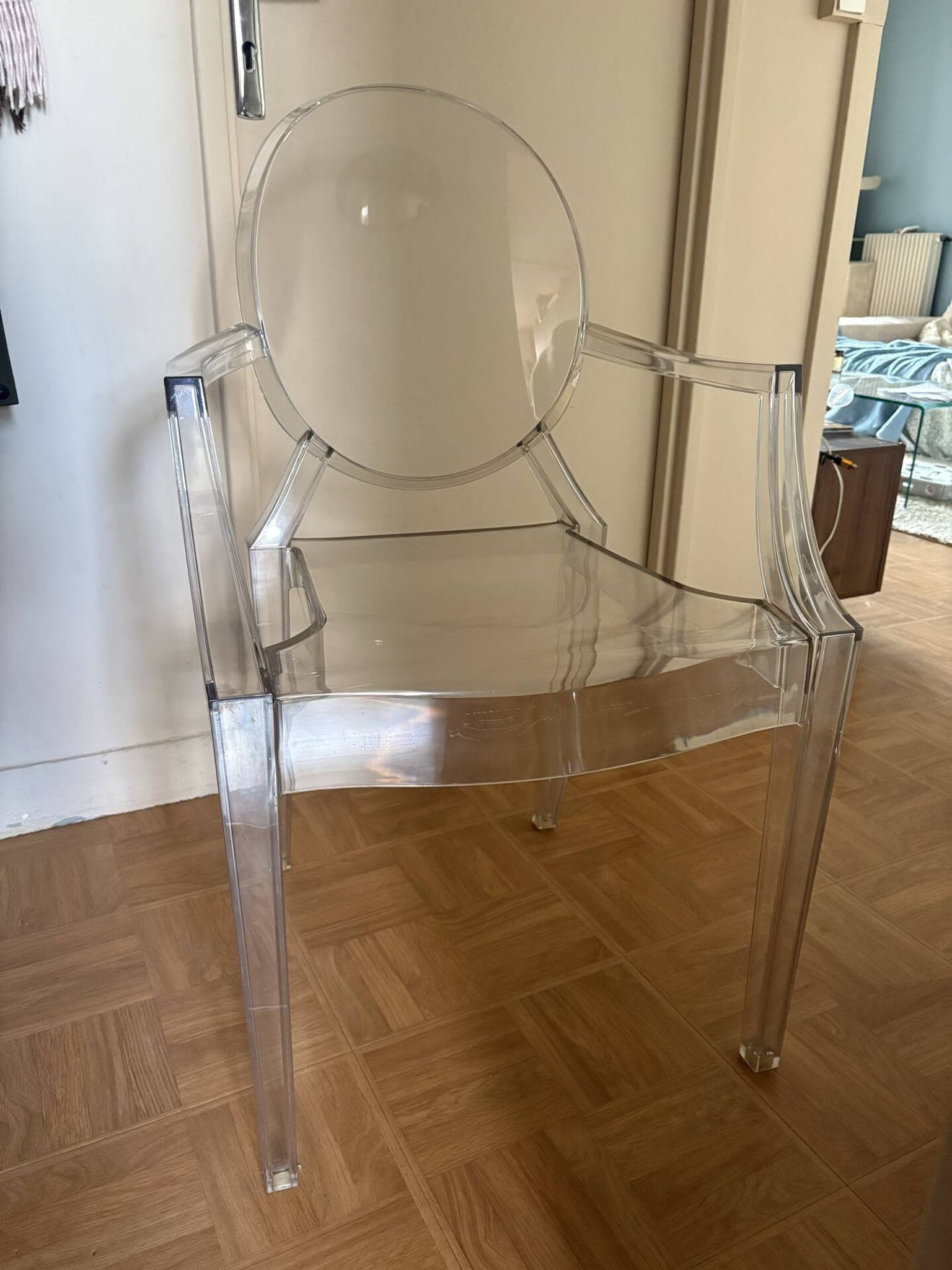 Chaise Louis Ghost cristal Kartell
