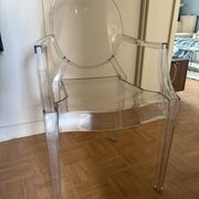Chaise Louis Ghost cristal Kartell