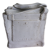 Bag-shaped vase, signed