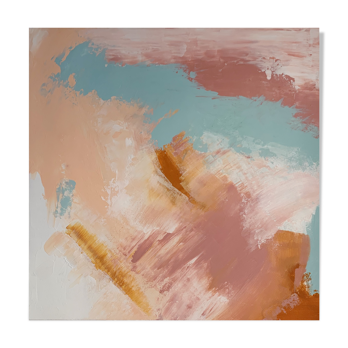 Stir it Up - 3D acrylic painting - 50x50cm