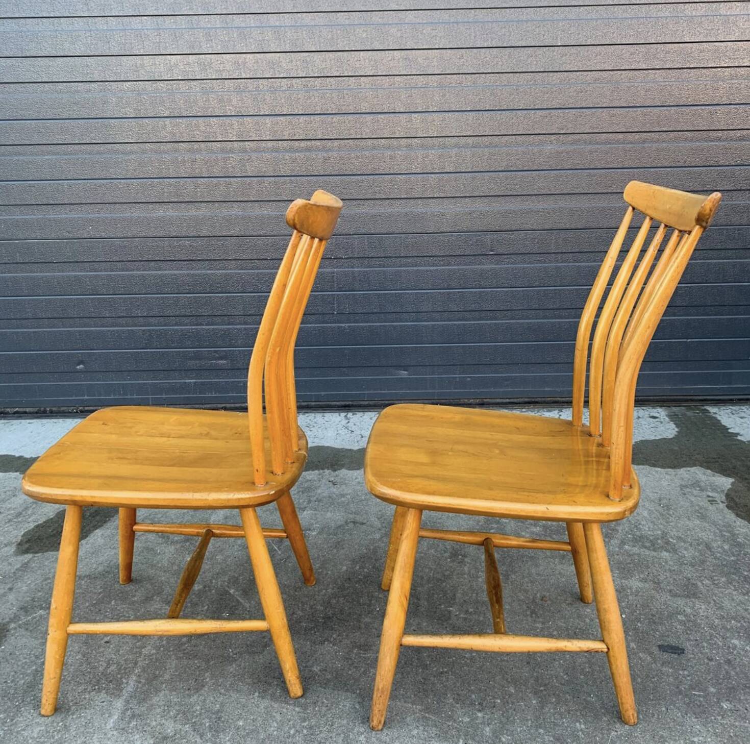 Pair of Åkerblom Sweden chairs by Gunnar Eklöf 1950