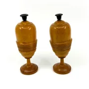 Magic trick vases • Turned boxwood • Napoleon III