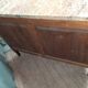 Louis XV style chest of drawers in veneer