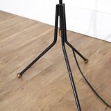 Tripod floor lamp in metal and brass 1970