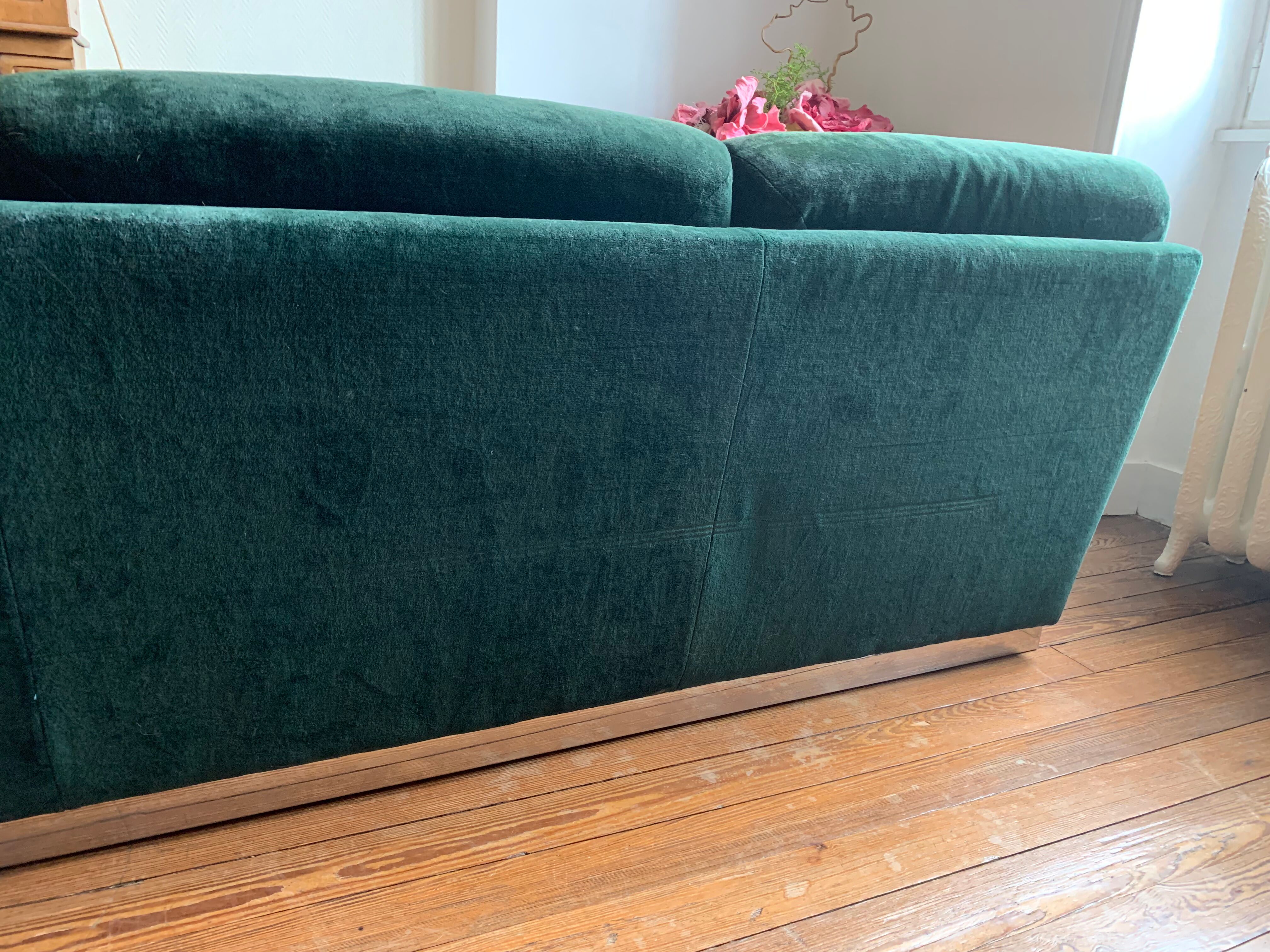 Sofa 3 places 70s