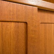 Danish mid century modular bookcase in teak by Poul Hundevad Denmark  1970