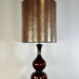 Vintage 70's glazed ceramic lamp