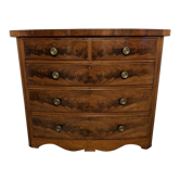 English mahogany chest of drawers circa 1900