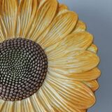 Sunflower display dish vintage tableware