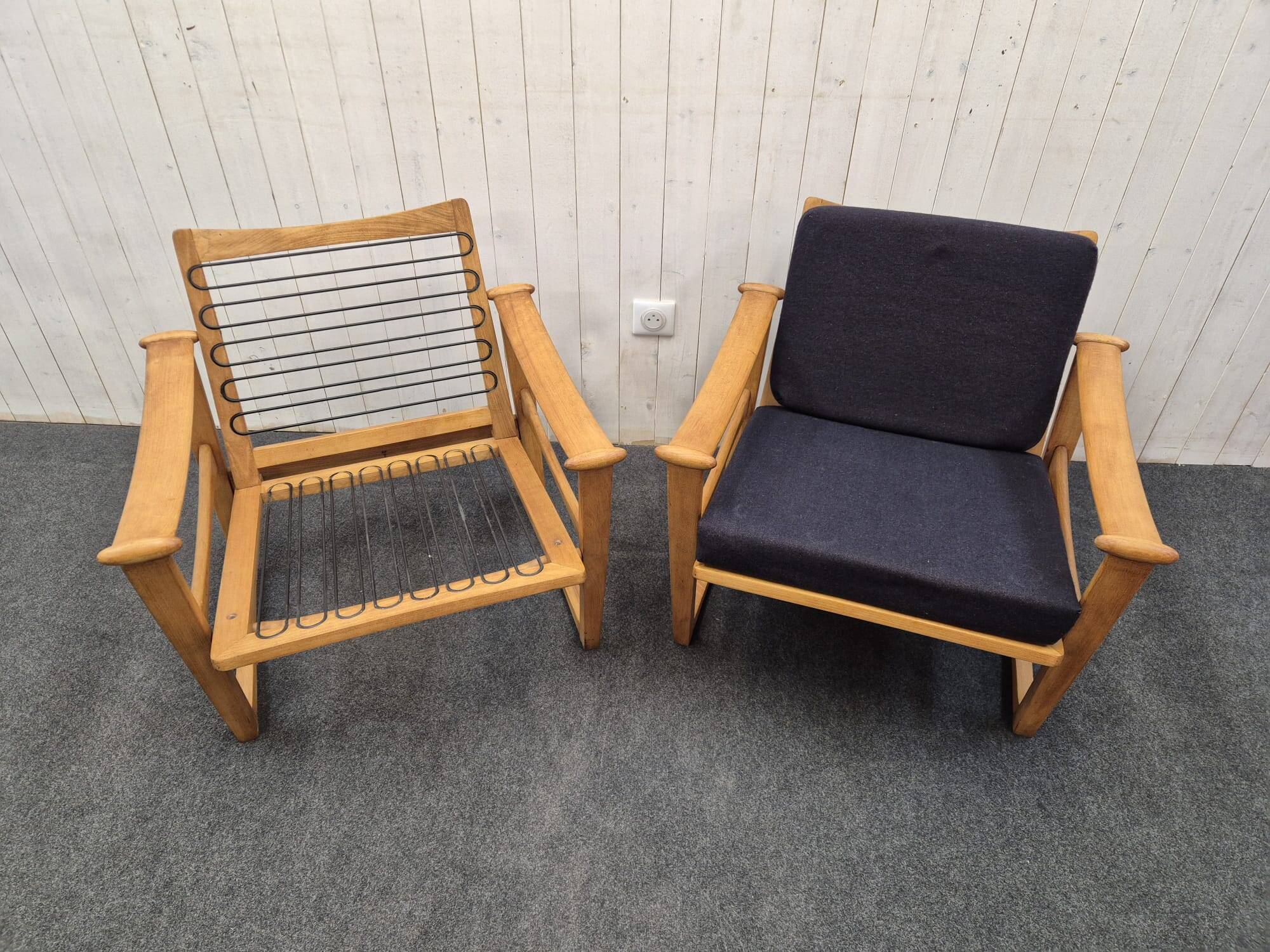 Fauteuils scandinaves M.Nissen