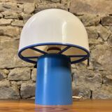 Mushroom lamp in metal and resin 1970