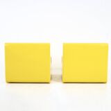 Pair of yellow “Karelia” armchairs by Liisi Beckmann for Zanotta, 1960