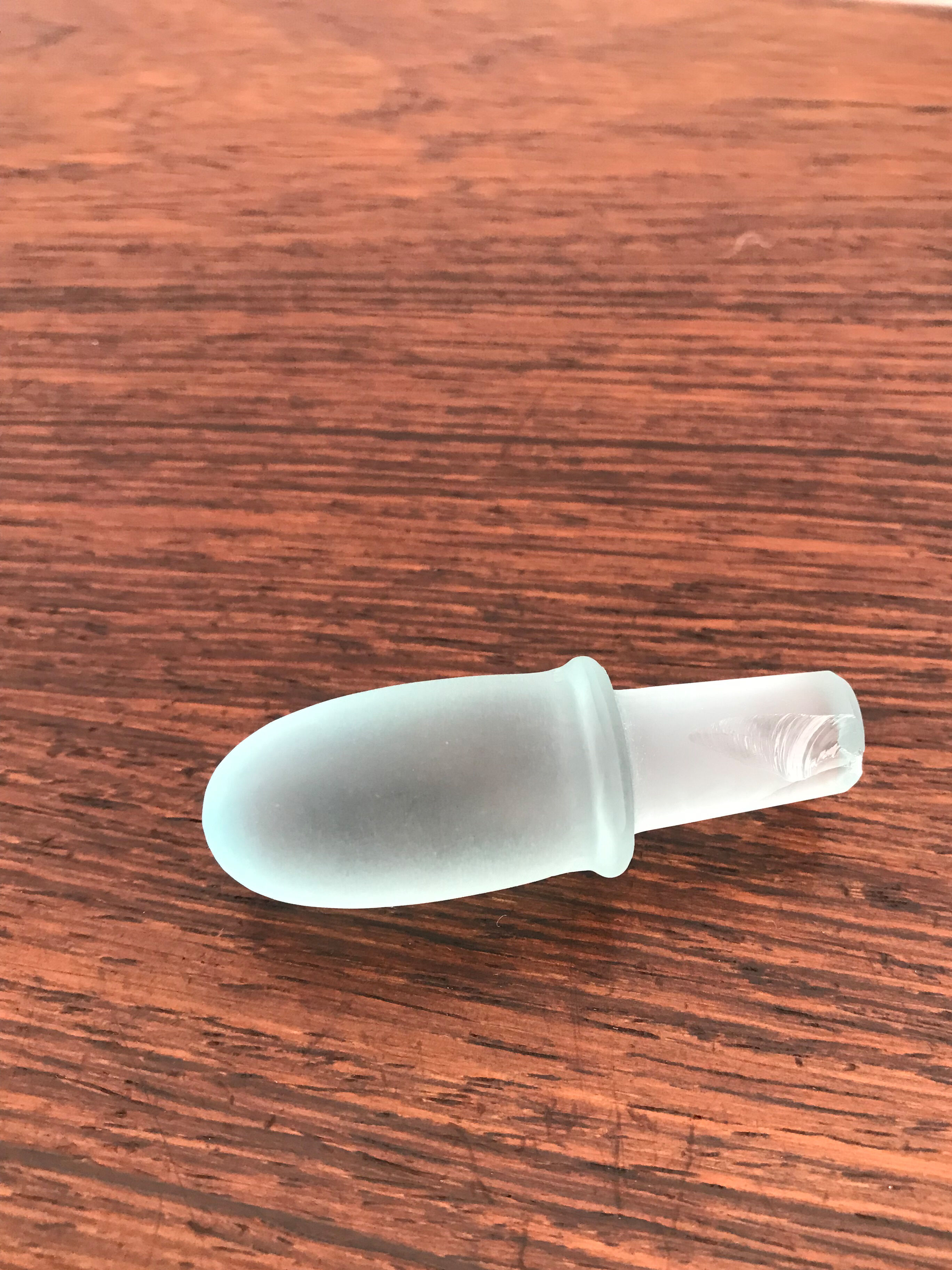 Venini Murano Italian vase bottle Velati series 1992