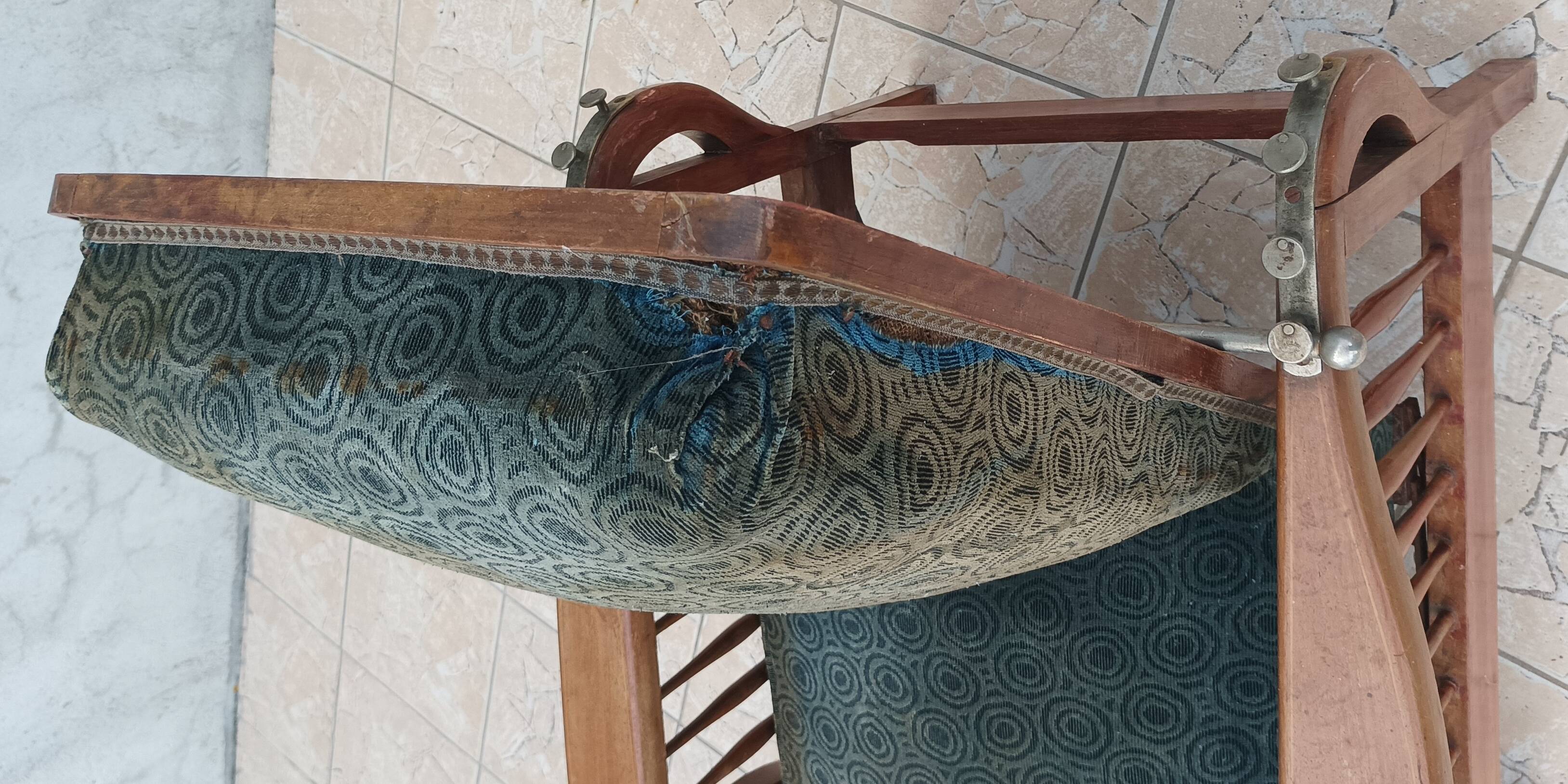 Fauteuil Morris en hêtre Art & Craft