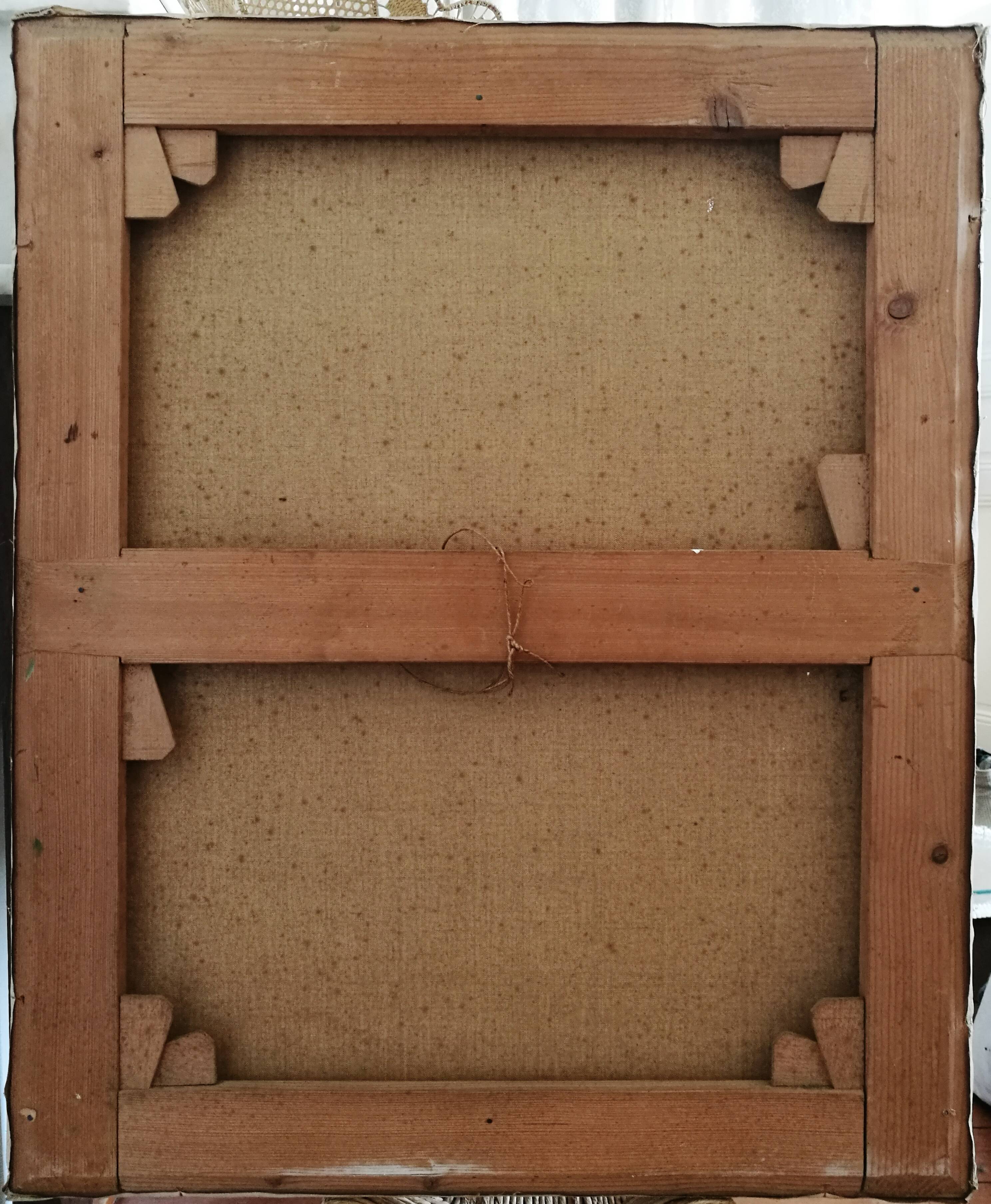 Painting in ancient oil on canvas Still Life (Bouquet), Ecole Française 19th