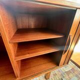 Buffet VODDER en bois de palissandre avec portes en bois