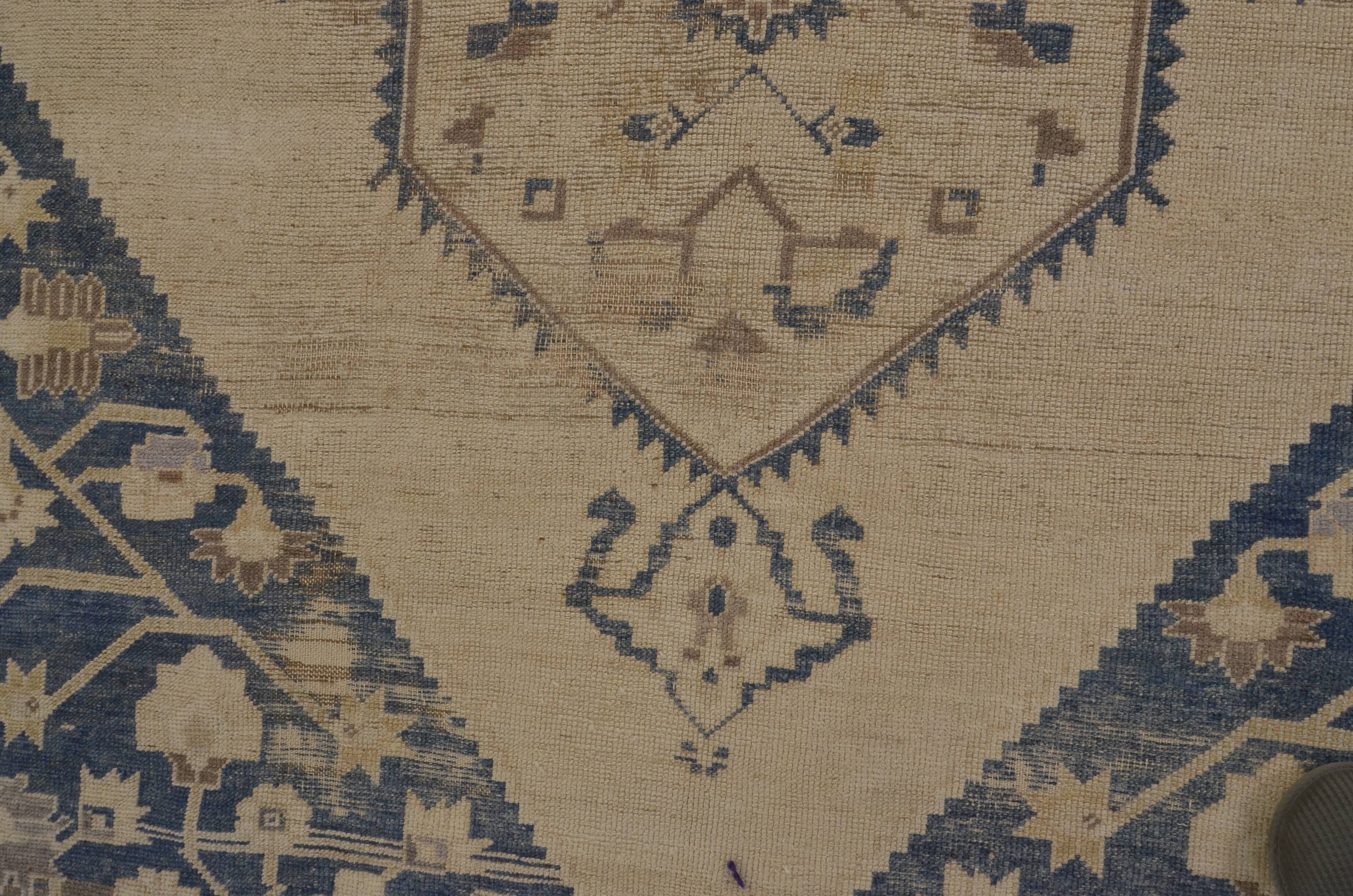 Oushak Handknotted Wool Area Rug sku 1557