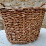 Vintage wicker basket 29 cm