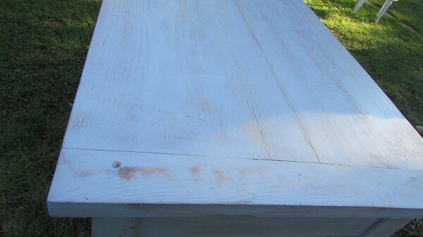 Charming revamped community table