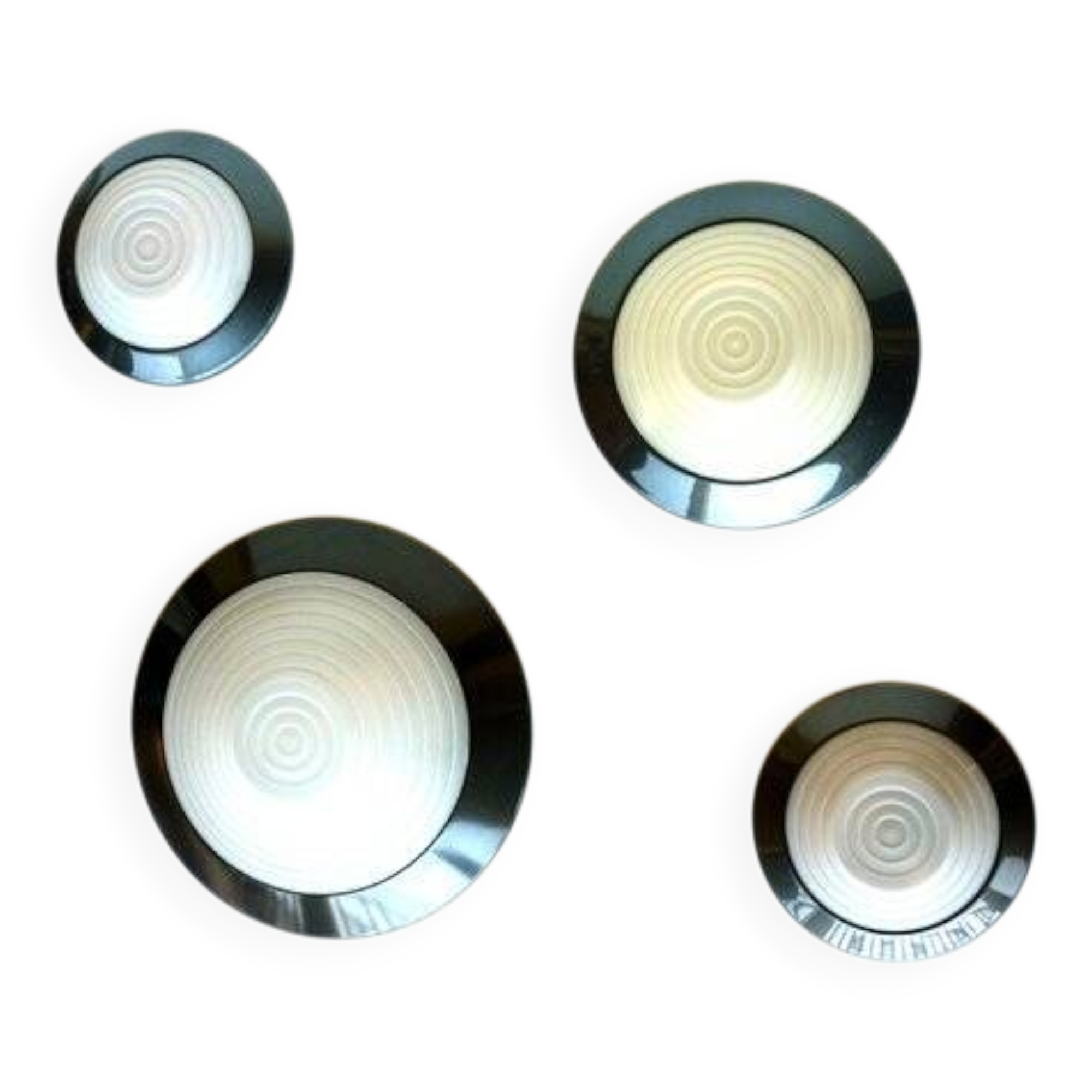 Vintage Ceiling Lights by Ezio Didone for Arteluce, Set of 4