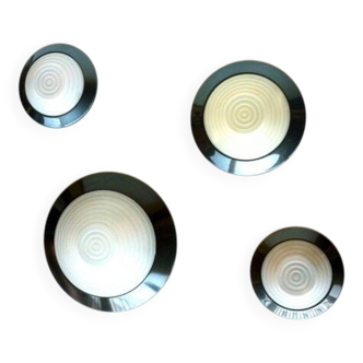 Plafonniers Vintage par Ezio Didone pour Arteluce, Lot de 4