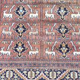 Tapis d'Orient laine de soie