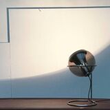 Mid-century Dutch space age globe table lamp by Gepo, 1960s.