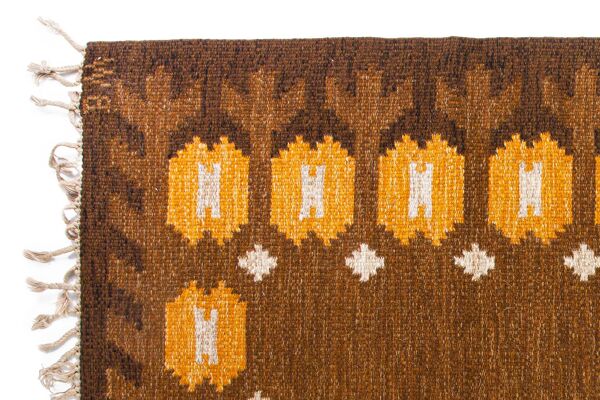 Tapis Moderne scandinave Du milieu Du Siècle Par Berit Woelfer 232 X 167 Cm