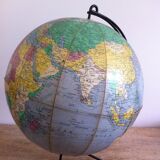 Tripod terrestrial globe
