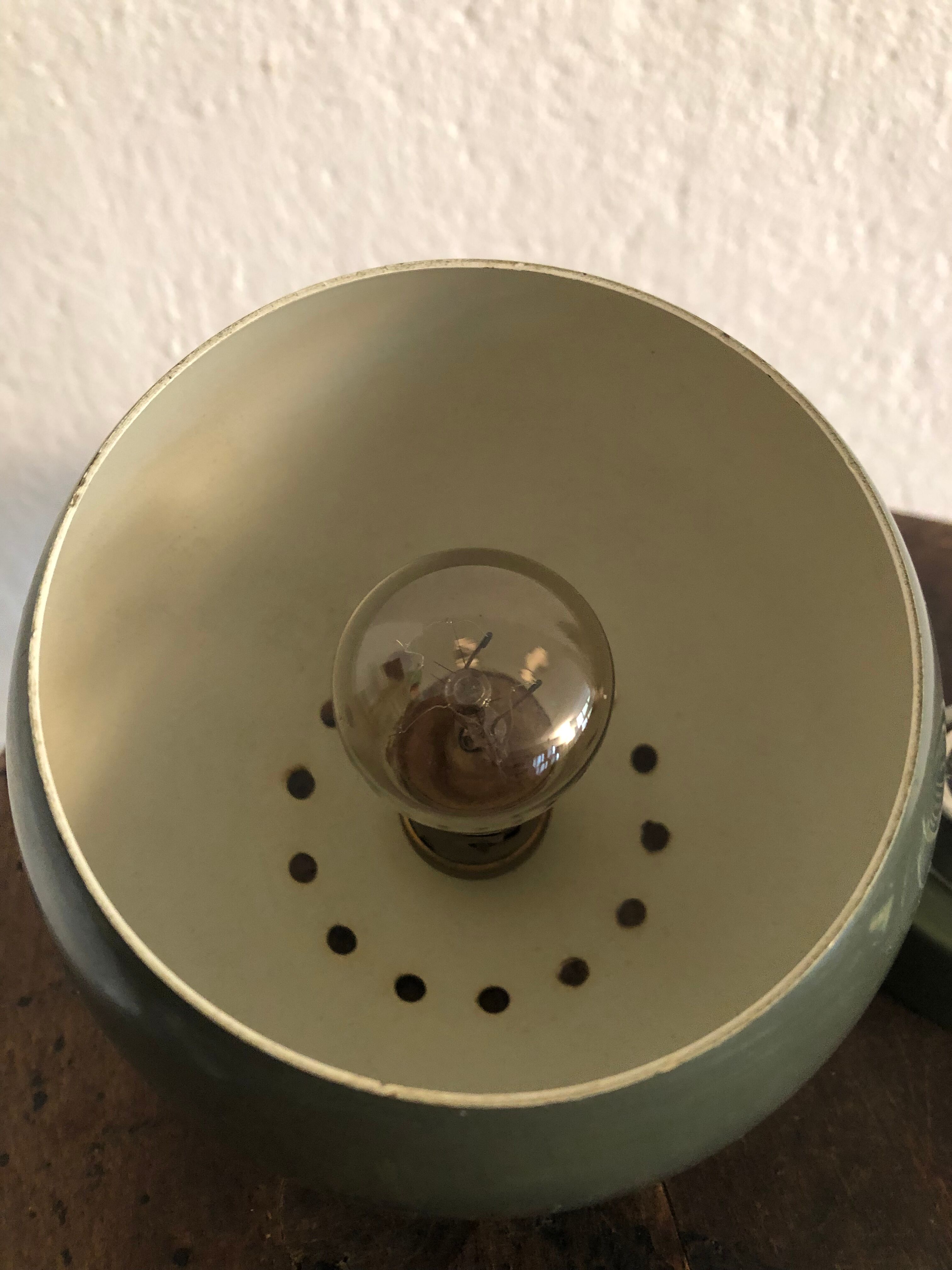 Vintage Reggiani eyeball lamp