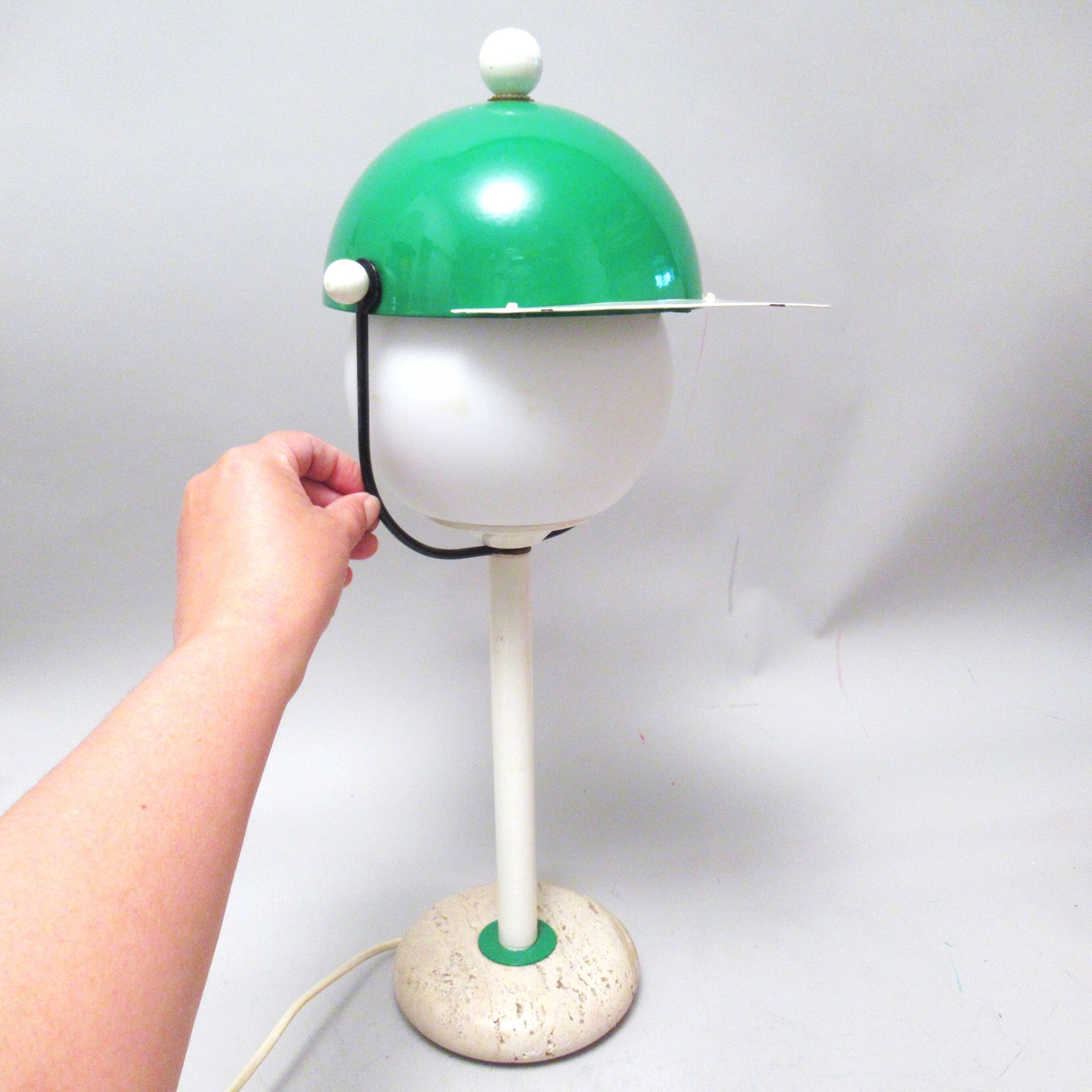 Italian cap lamp Arti e Mestieri from the 1980s.