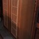 Armoire vintage 2 portes osier