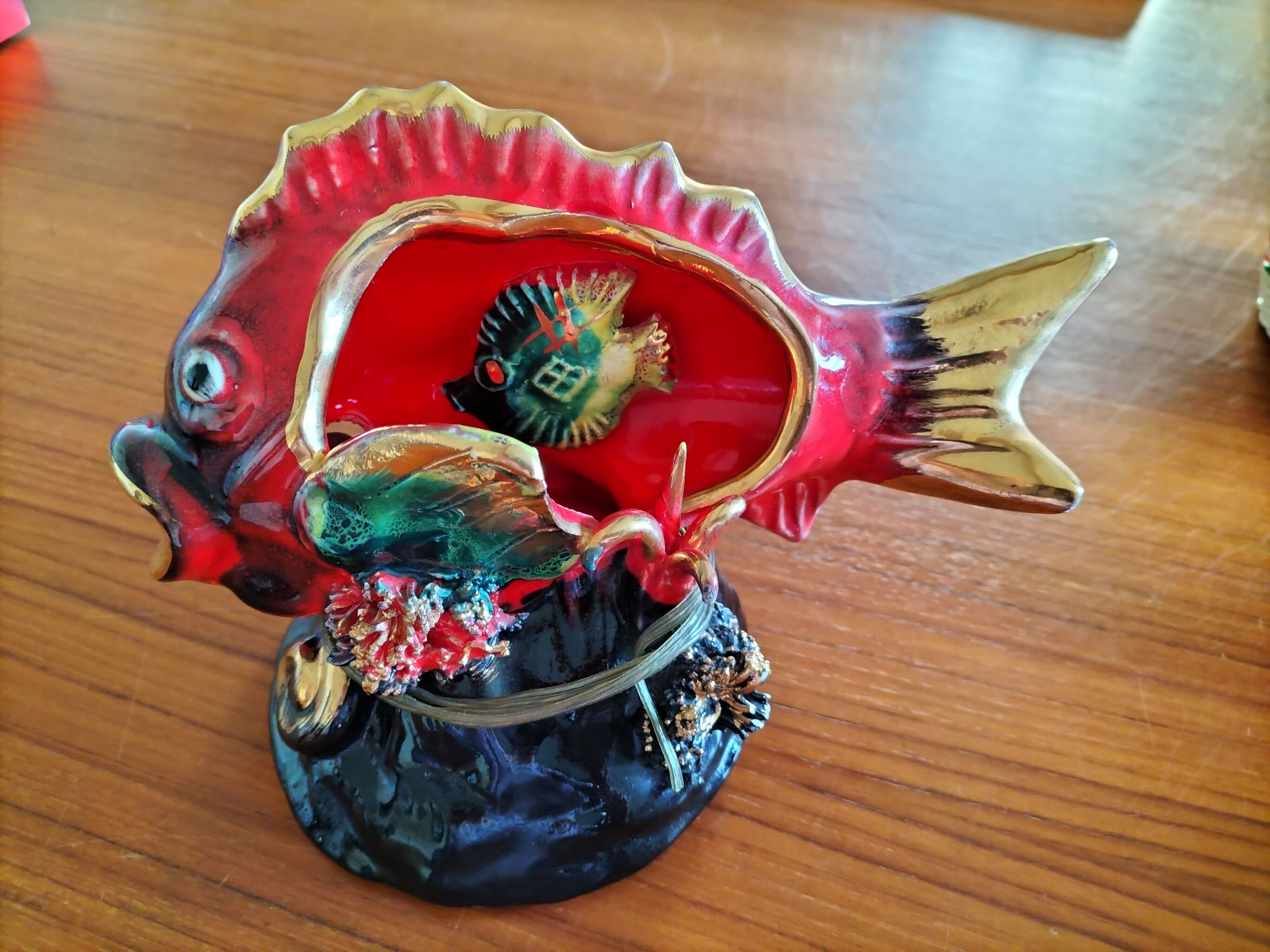 Vallauris ceramic lamp