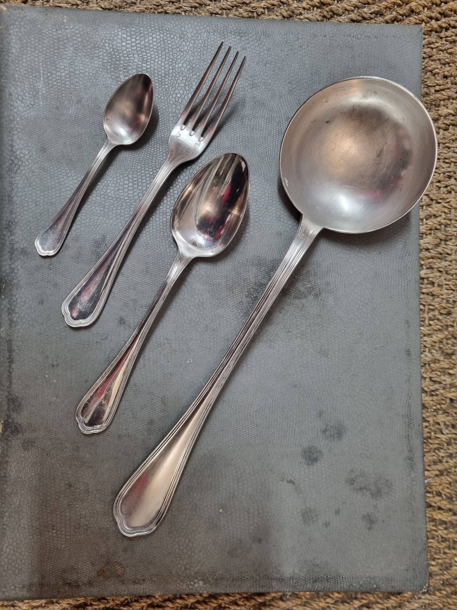 Cutlery set Christofle model Spatours silver