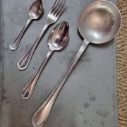 Cutlery set Christofle model Spatours silver