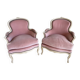 Paire de fauteuils bergère Louis XV