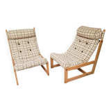 Pair of lounge chairs