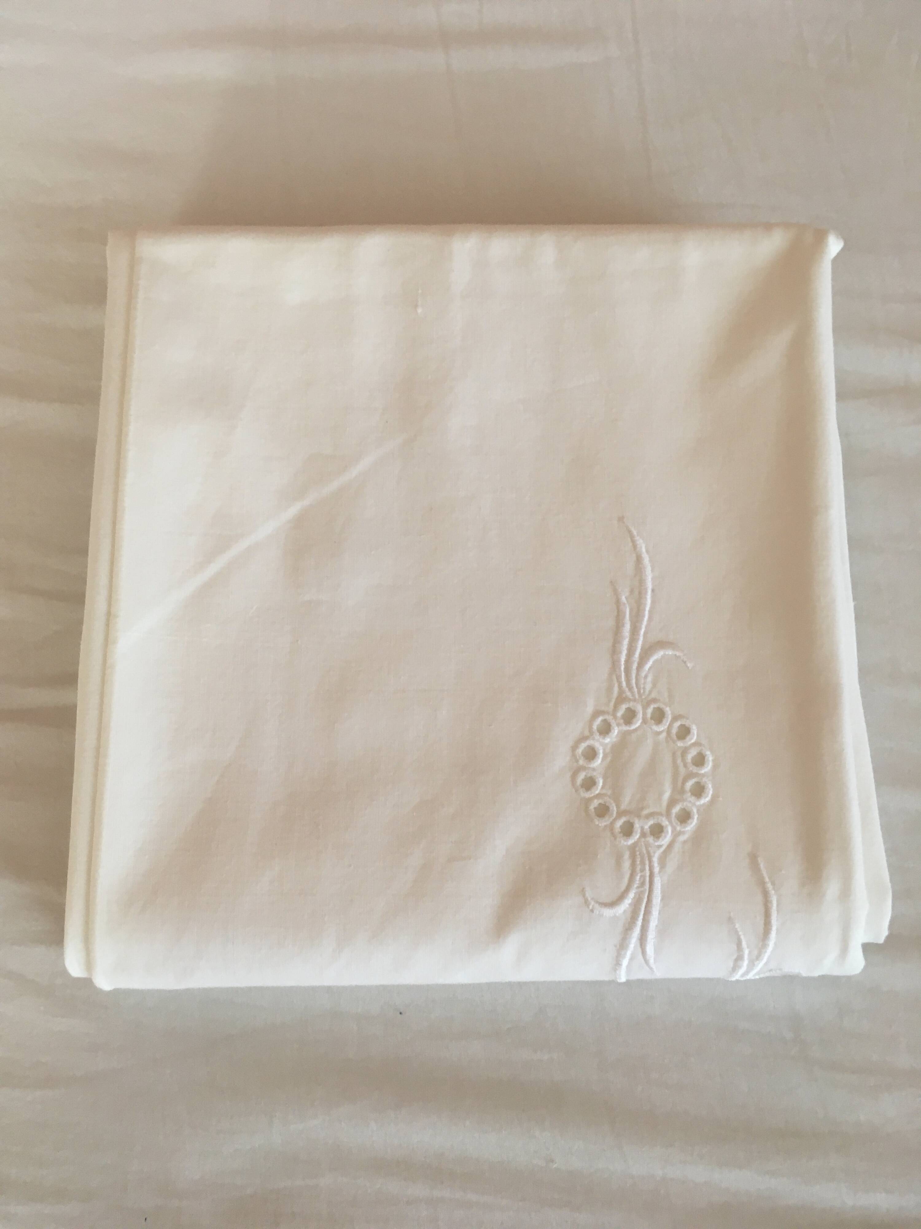 Vintage pillowcase.