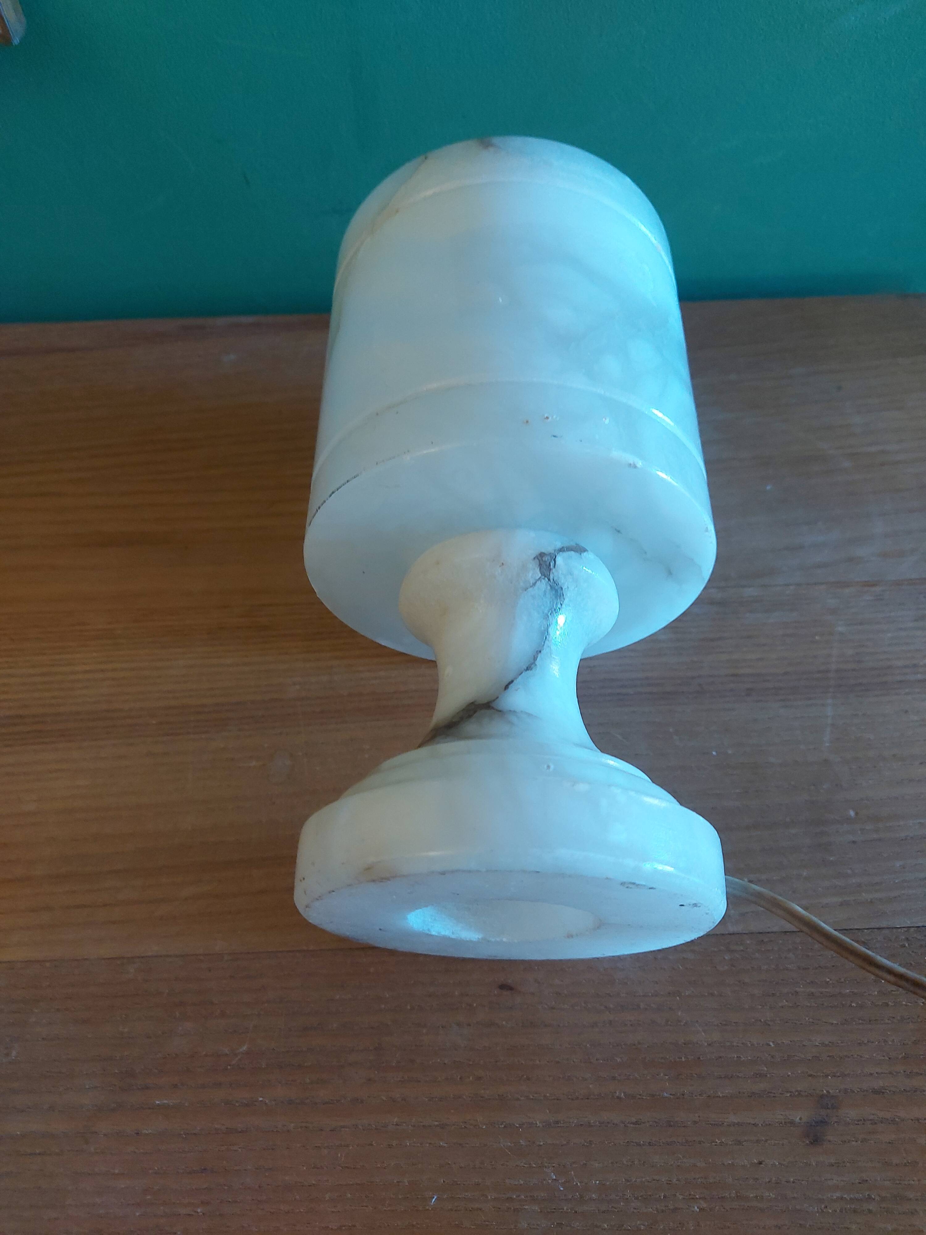 70'S alabaster lamp
