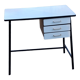 Office of 50/60s in formica base tubes black metal 3 drawers