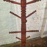 Scandinavian wooden coat rack from the 60s