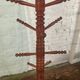 Scandinavian wooden coat rack from the 60s
