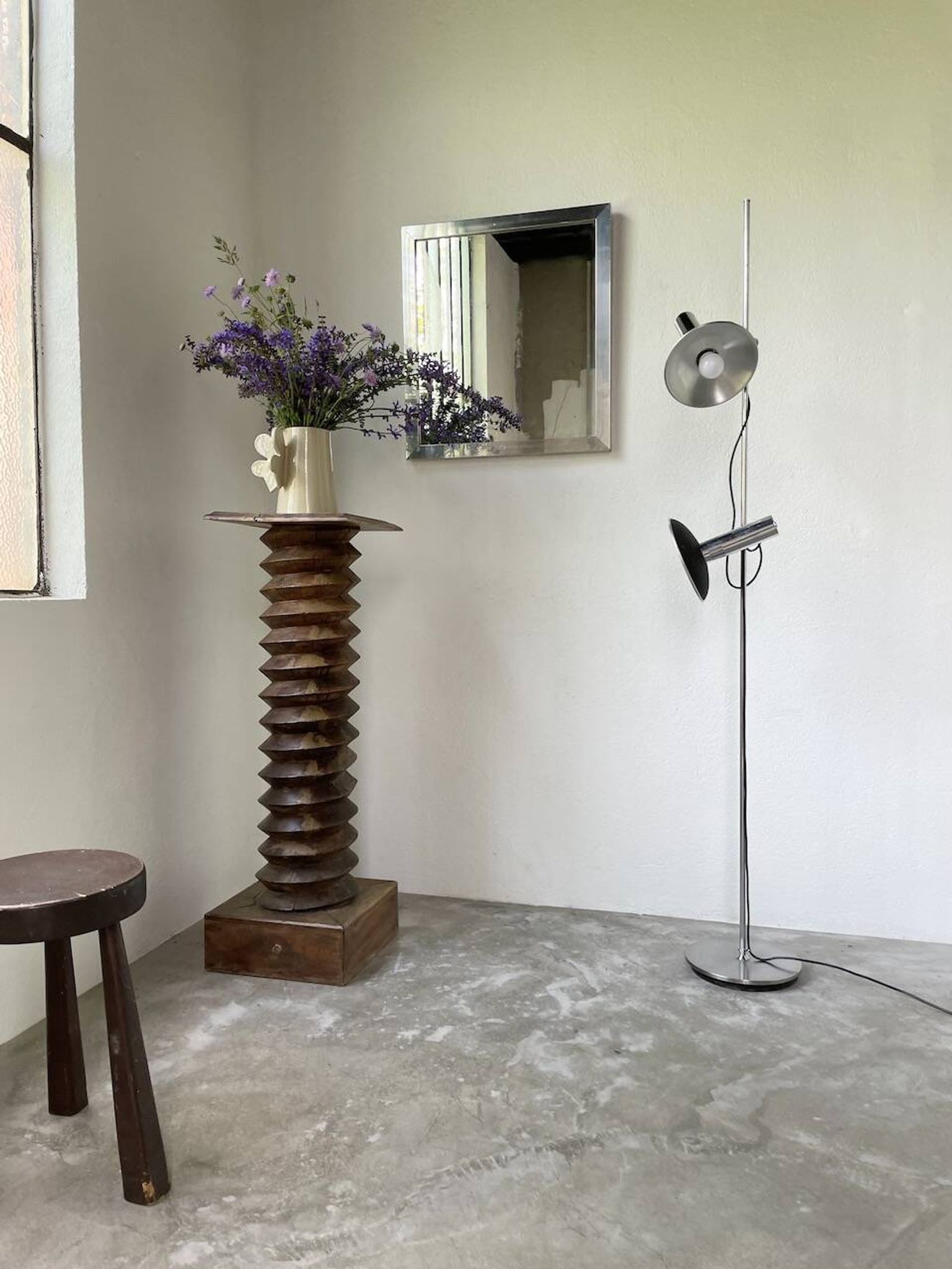 Lampadaire style Alain Richard vers 1970