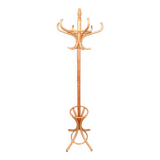 Parrot rattan coat rack